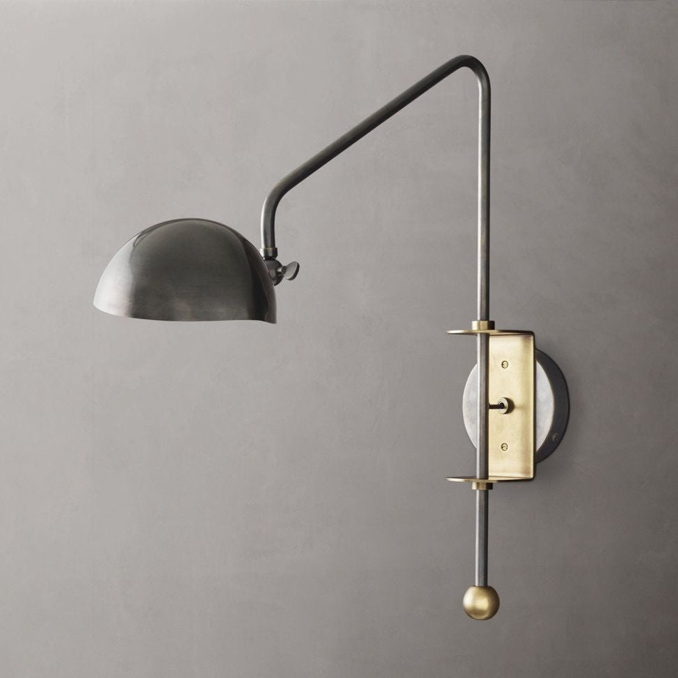 Convessi Sculpted Flow Task Wall Sconce