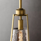 Arpege Glacial Funnel Pendant Light