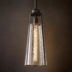 Arpege Glacial Funnel Pendant Light