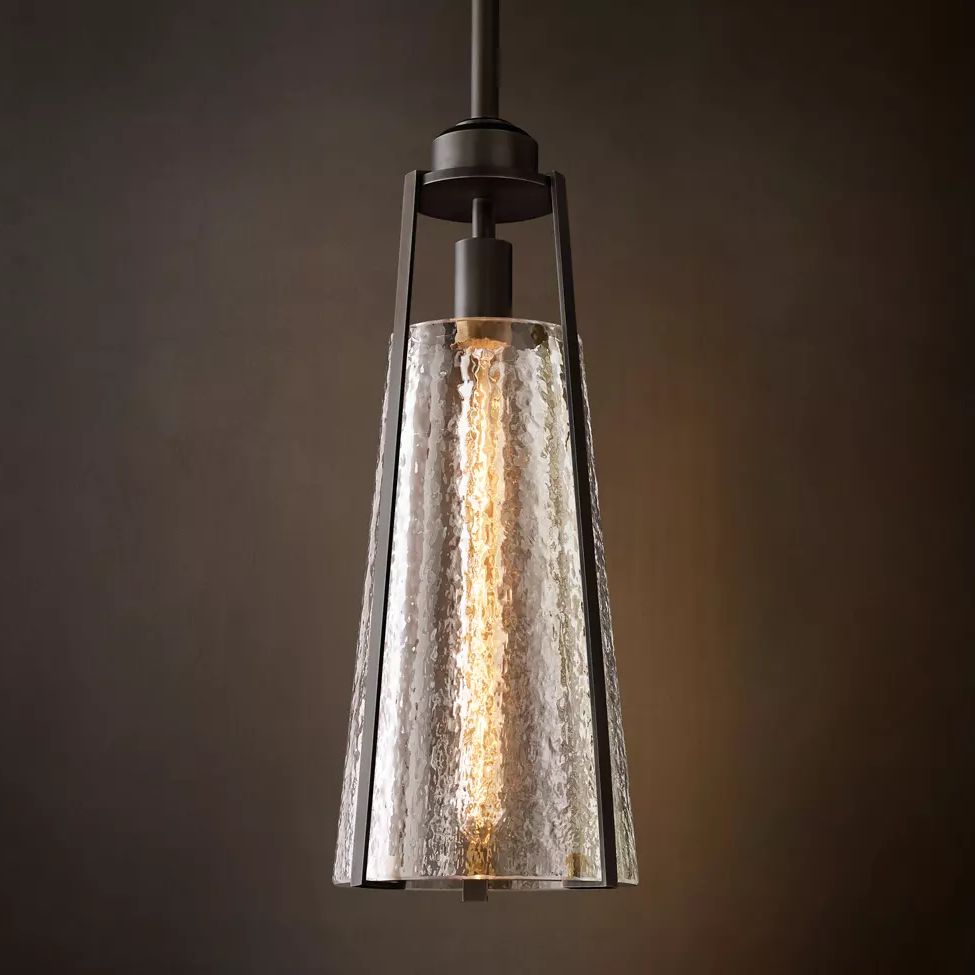 Arpege Glacial Funnel Pendant Light