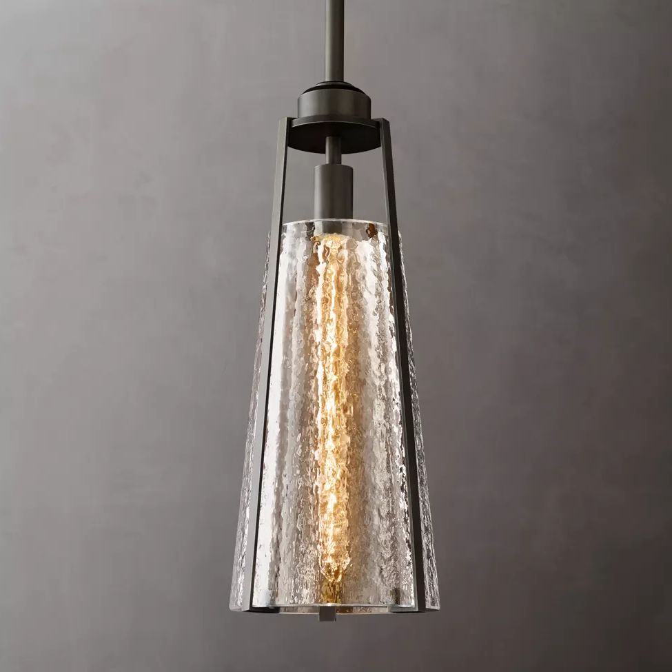Arpege Glacial Funnel Pendant Light