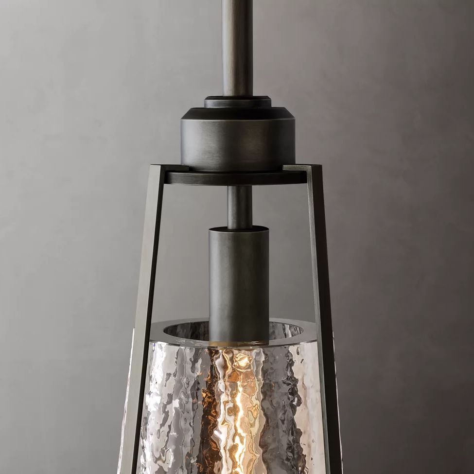 Arpege Glacial Funnel Pendant Light