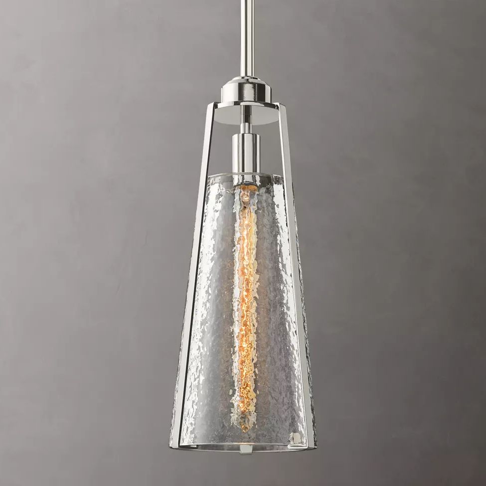 Arpege Glacial Funnel Pendant Light