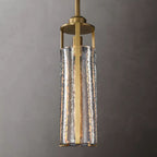Arpege Glacial Cylinder Pendant Light