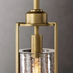 Arpege Glacial Cylinder Pendant Light