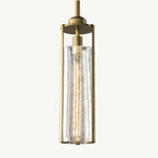 Arpege Glacial Cylinder Pendant Light