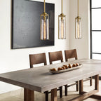 Arpege Glacial Cylinder Pendant Light