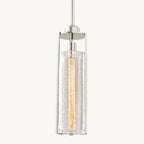 Arpege Glacial Cylinder Pendant Light