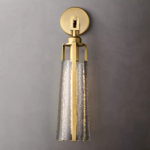Arpege Glacial Funnel Wall Sconce