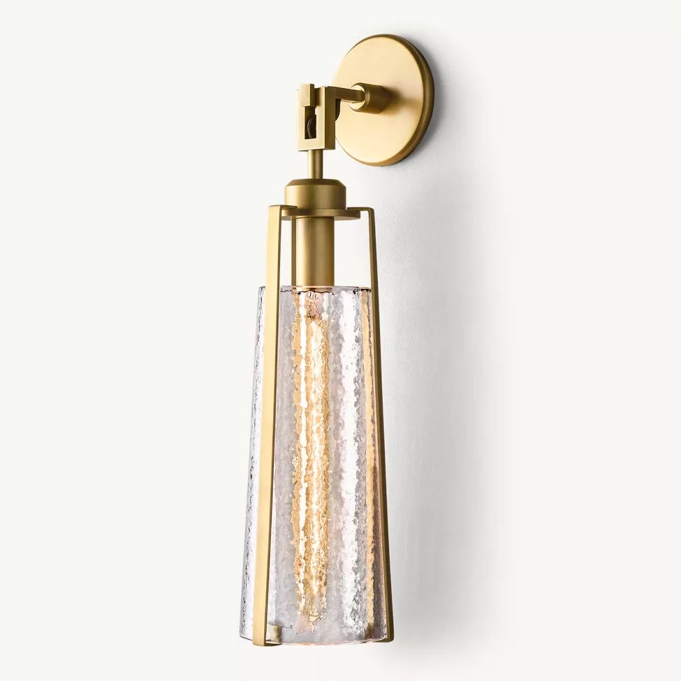 Arpege Glacial Funnel Wall Sconce