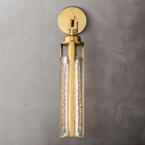 Arpege Glacial Cylinder Wall Sconce