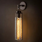 Arpege Glacial Cylinder Wall Sconce