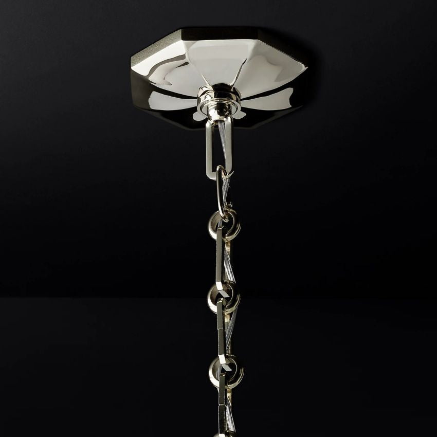 Monclair Radiant Crystal Round Chandelier 24"