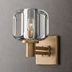 Demaret Sculpted Crystal Wall Sconce