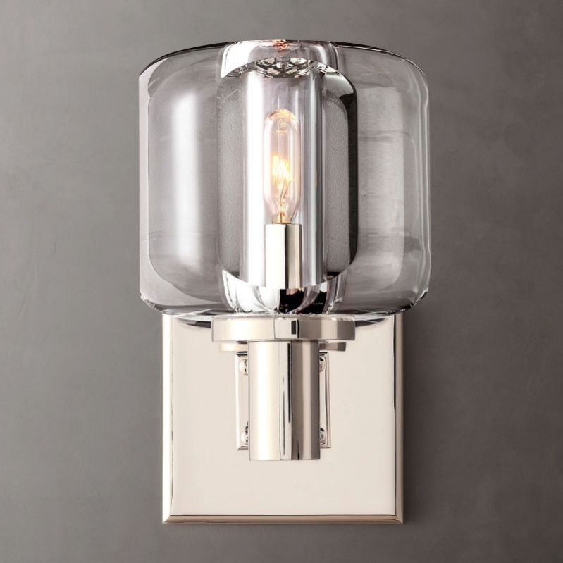 Demaret Sculpted Crystal Wall Sconce
