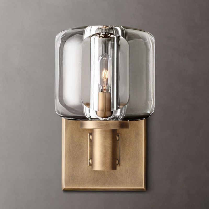 Demaret Sculpted Crystal Wall Sconce