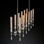 Fontanelle Vintage Glow Linear Chandelier 54"