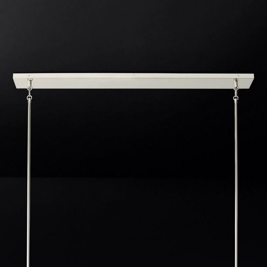 Fontanelle Vintage Glow Linear Chandelier 54"