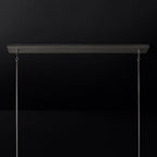 Fontanelle Vintage Glow Linear Chandelier 54"