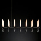 Fontanelle Vintage Glow Linear Chandelier 66"