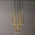Aquitaine Faceted Cluster Round Chandelier 24"