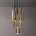Aquitaine Faceted Cluster Round Chandelier 30"