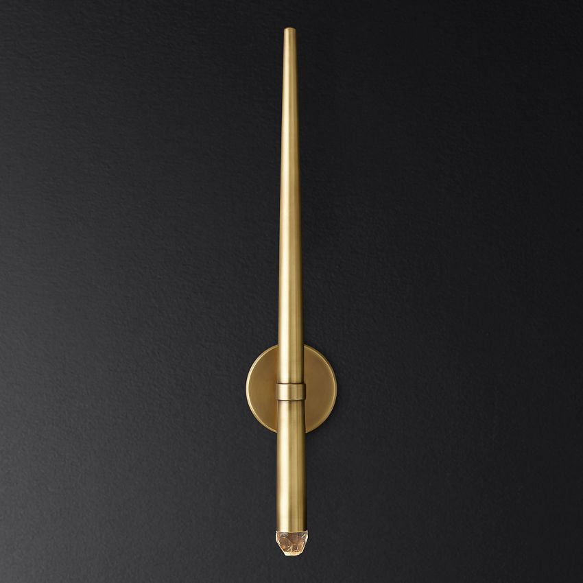 Aquitaine Faceted Cluster Torch Wall Sconce