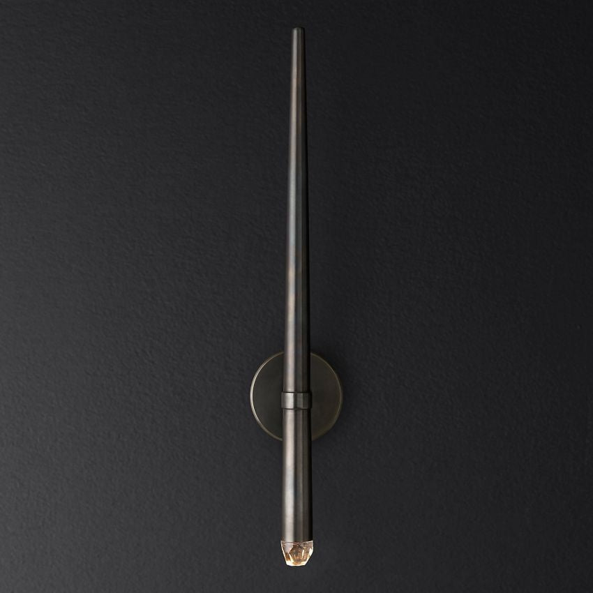 Aquitaine Faceted Cluster Torch Wall Sconce