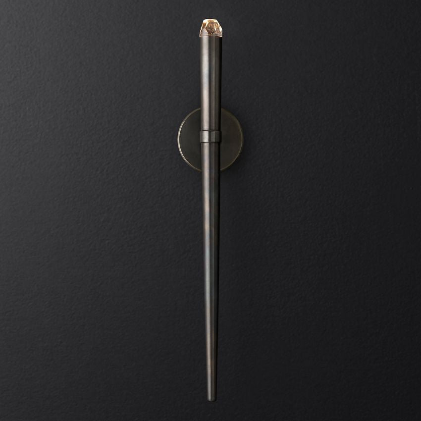 Aquitaine Faceted Cluster Torch Wall Sconce