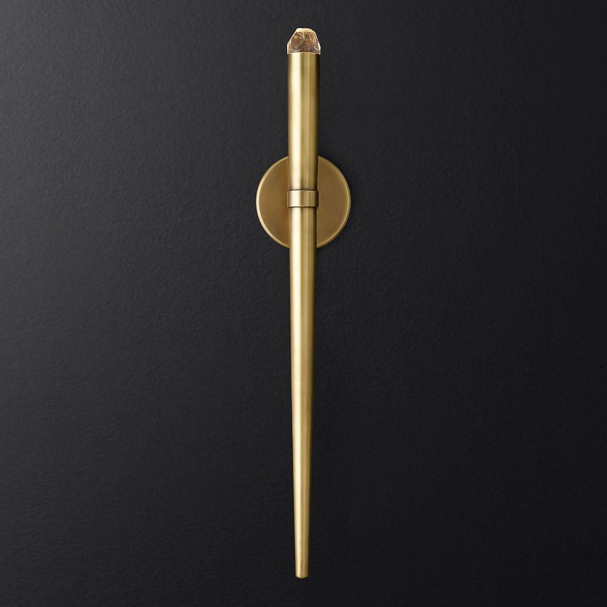 Aquitaine Faceted Cluster Torch Wall Sconce