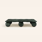 Rectangular Marble Coffee Table – Sculptural Stone Coffee Table (170 cm)