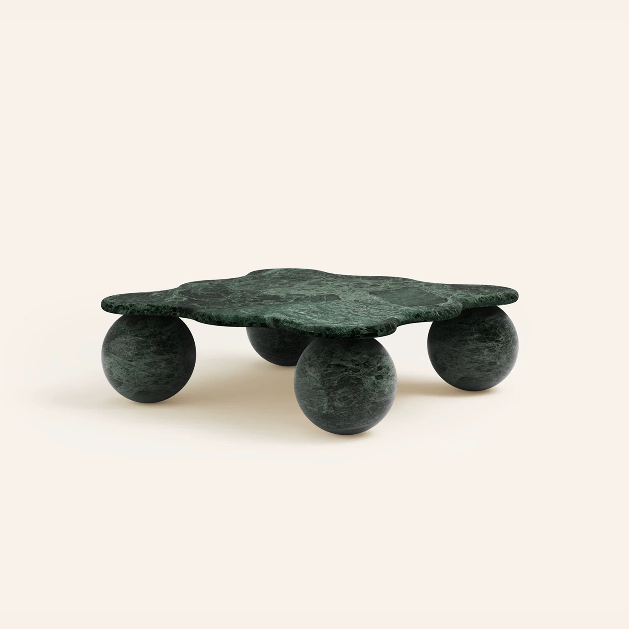 Luxury natural marble square coffee table for modern living rooms
