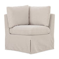Fabio Slipcover Dining Corner Chair