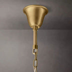 Odeon Deco Prism Round Chandelier 44"