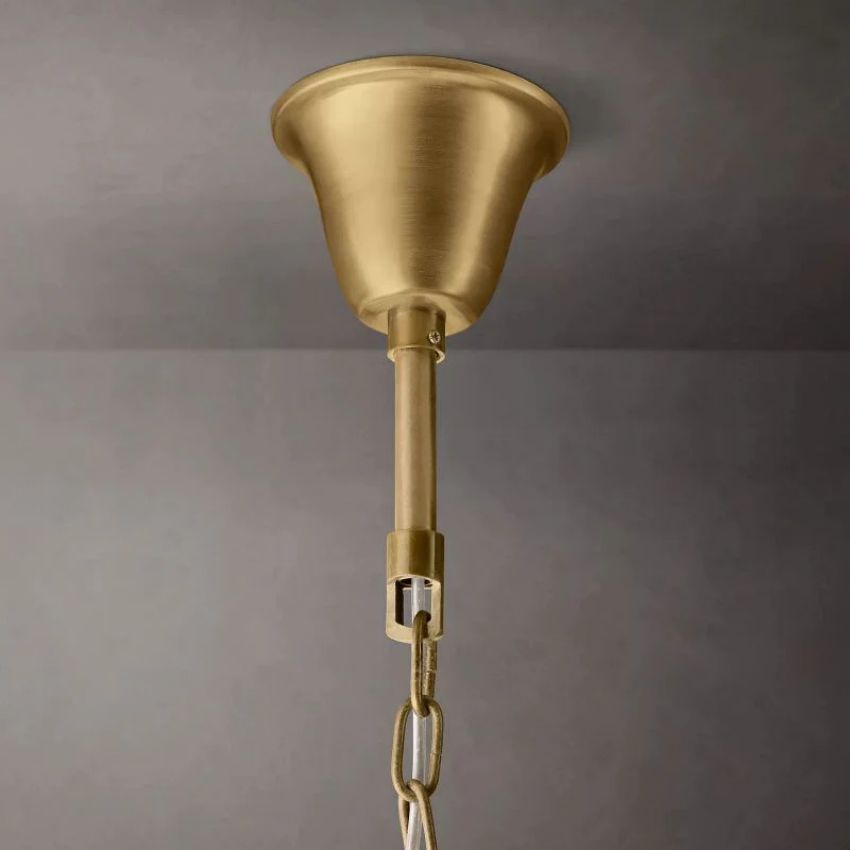 Odeon Deco Prism Round Chandelier 44"