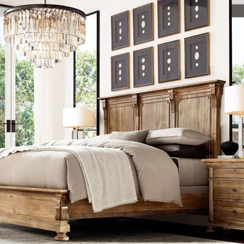 Odeon Deco Prism Round Chandelier 44"