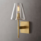 Fulham Tapered Glass Wall Sconce