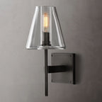 Fulham Tapered Glass Wall Sconce