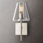 Fulham Tapered Glass Wall Sconce