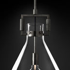 Machinist Glass Funnel Pendant Light