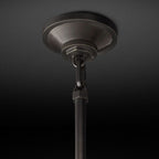 Machinist Glass Funnel Pendant Light