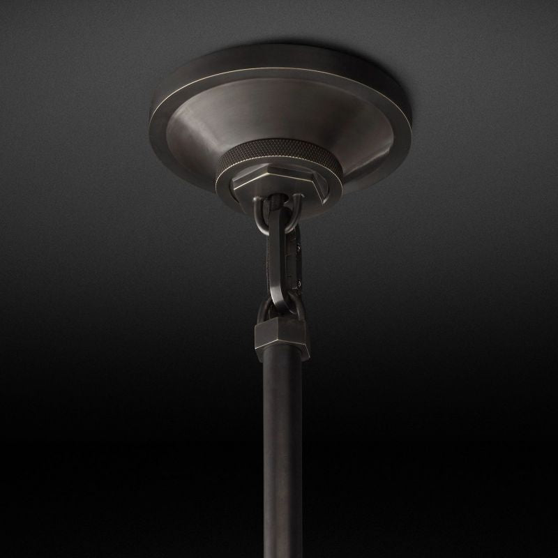 Machinist Glass Funnel Pendant Light