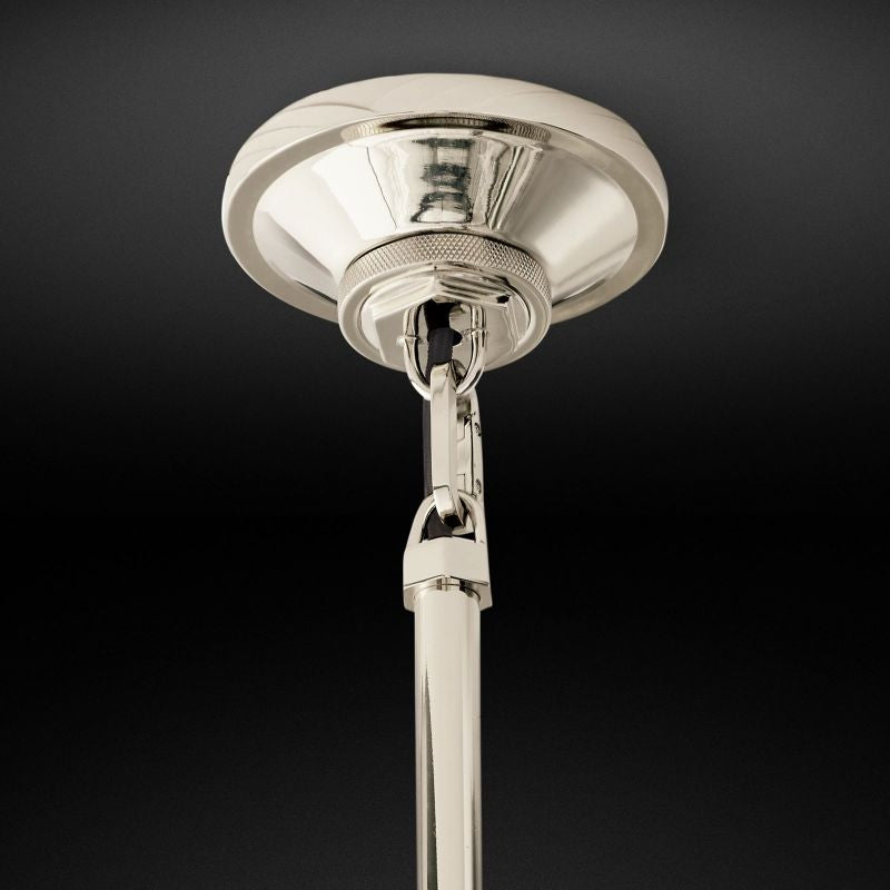Machinist Glass Funnel Pendant Light
