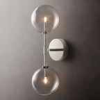 Lucelle Glass Globe Linear Wall Sconce