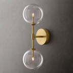 Lucelle Glass Globe Linear Wall Sconce