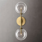 Lucelle Glass Globe Linear Wall Sconce