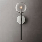 Lucelle Glass Globe Wall Sconce