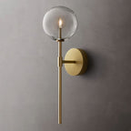 Lucelle Glass Globe Wall Sconce