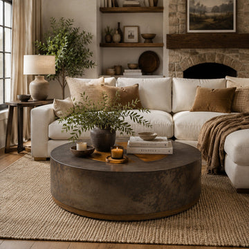 Acacius Round Coffee Table