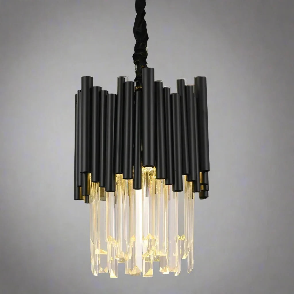 buyVigo 12" Crystal Round Chandelier - Morsale